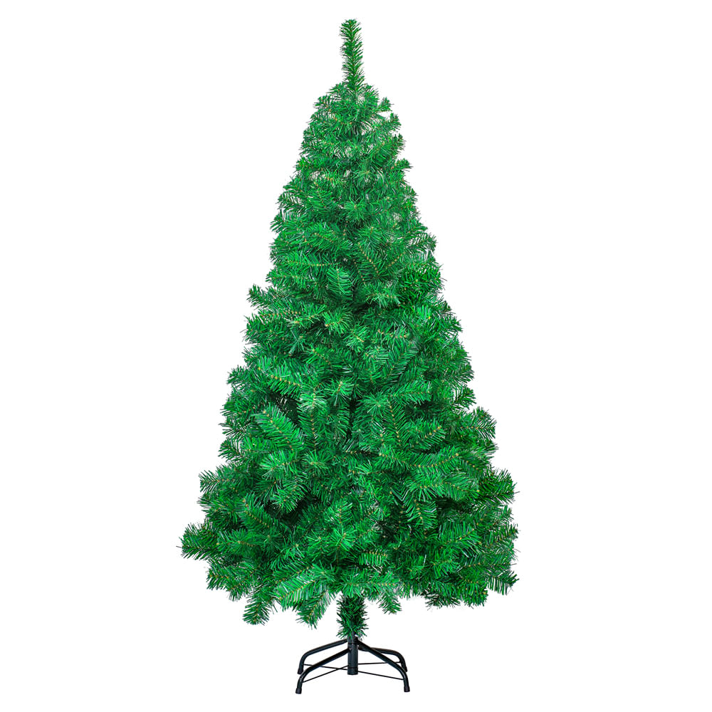 Árvore De Natal Dinamarca Verde 150cm 380 Galhos Magizi