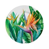 Prato Sobremesa Cerâmica Strelitzia Plus Alleanza 20cm