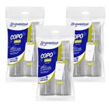30 Copos Long Drink Acrílico 340ml Strawplast