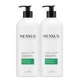 Kit Nexxux Shampoo E Condicionador Clean  Pure 750ml Kit Nexxux Shampoo E Condicionador Clean &amp; Pure 750ml