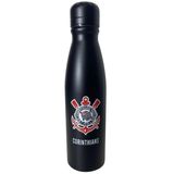 Garrafa Aluminio 600ml Squeeze Oficial Corinthians Água Fria