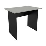 Mesa De Escritório New City Retangular 90 cm Preto & Cinza - única