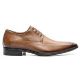 Sapato Masculino Derby Italiano Couro Whisky