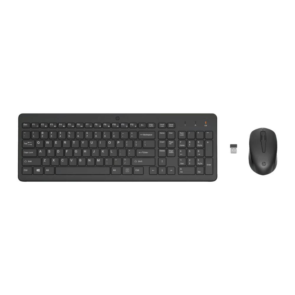 Teclado E Mouse Logitech Mk120 Usb Preto Com Fio