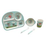 Kit Refeição 5pçs Infantil Bamboo N239549-0 Coala - Quanhe