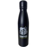 Garrafa Aluminio 600 Ml Squeeze Oficial Santos Água Fria