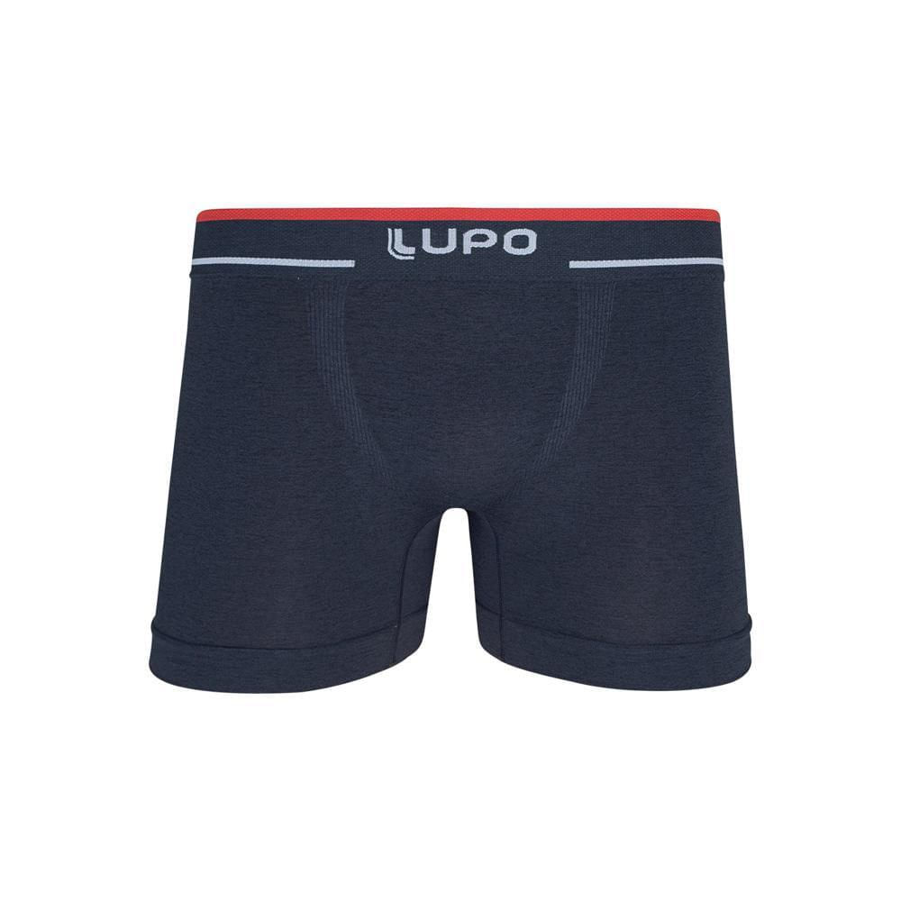 Cueca Boxer Lupo Masculina Microfibra 0733 Grafite P