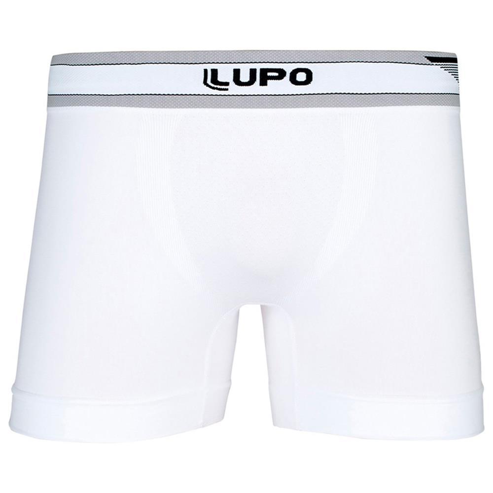 Cueca Box Lupo Masculina Microfibra 436 Branco P