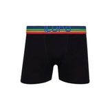 Cueca Box Lupo Masculina Algodão 0784 Preto G