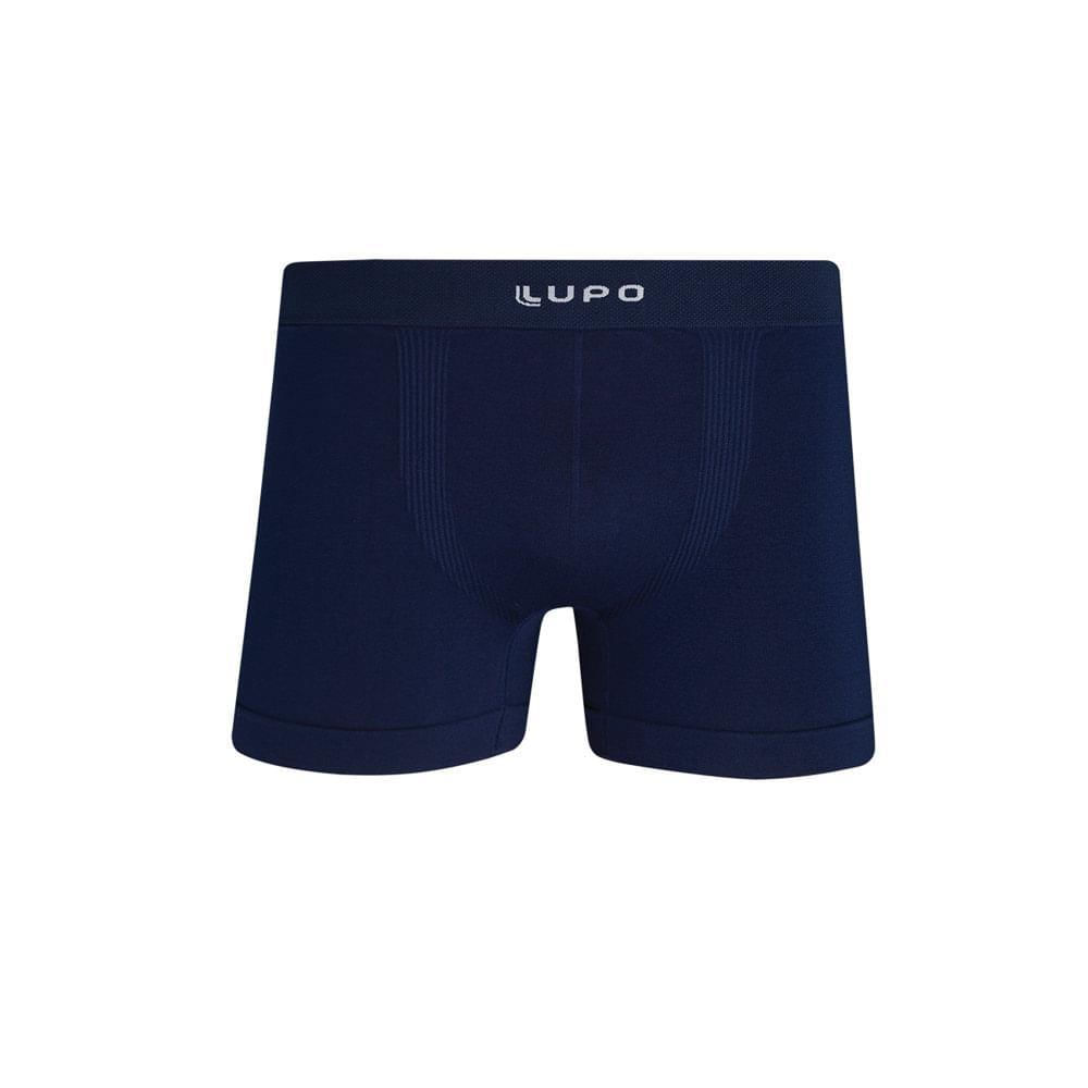 Cueca Box Lupo Masculina Microfibra 436 Marinho P