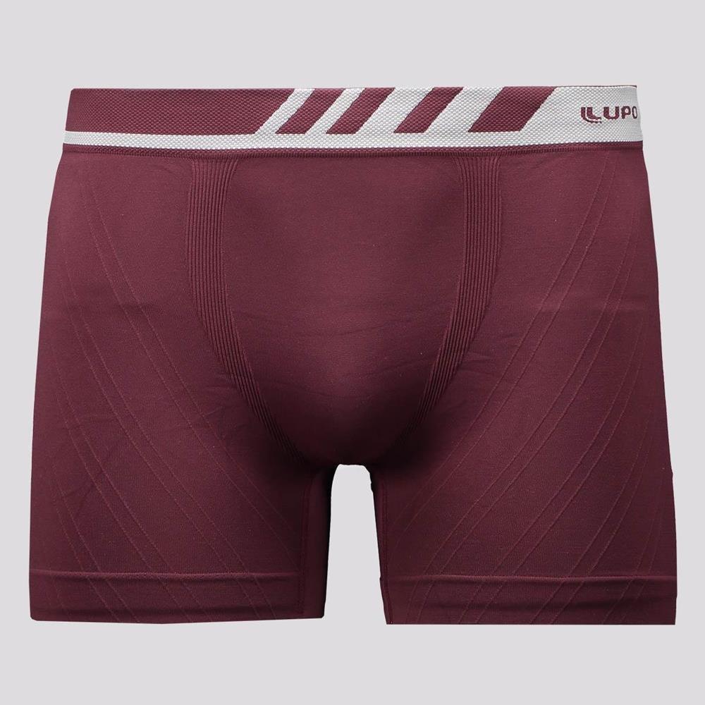 Cueca Box Lupo Masculina Microfibra 671 Vinho G