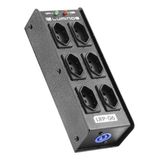 Régua 6 Tomadas Lrp6 Profissional Com Powercon 2 Leds Bivolt