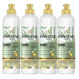 Kit 4 Cremes Para Pentear Pantene Bambu 240g