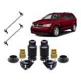 Kit Do Amortecedor + Bieletas Dianteiras Dodge Journey