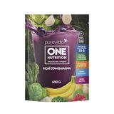 Puravida One Nutrition Açaí E Banana Proteina Vegetal 450g