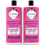 Ghair Kit Ácido Hialurônico Shampoo E Condicionador Litro