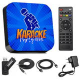 Karaoke Box Azul +de 2000 Músicas (sistema Com Pontuação)