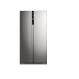 Refrigerador Side By Side Electrolux 435 Litros Com Autosense Efficient Inox Is4s – 220 Volts