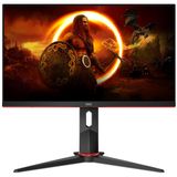 Monitor Gamer Aoc 27&quot; 144hz/165hz 1ms Ajuste De Altura, Preta E Vermelho - 27g2s/bk