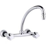 Misturador De Cozinha Parede Digital Line Tubo Cromado 1258-dl-cr Fabrimar
