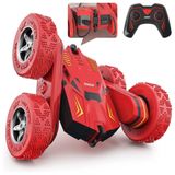 Carrinho De Controle Remoto, 4wd 2.4 Ghz, 360 Com Bateria Recarregavel, Sgile 149re149gr, Vermelho