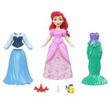 Boneca Disney Princesa Fashions E Amigos Da Ariel - Mattel