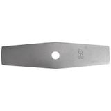 Faca Lâmina 2 Pontas Roçadeira 350mm furo 1' pintada 1,7mm