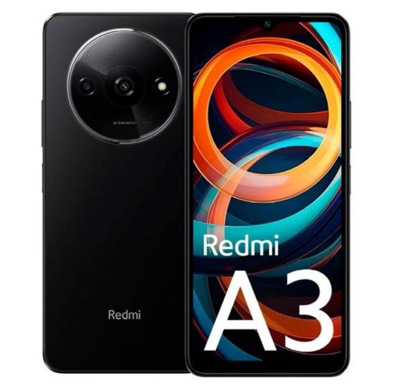 Smartphone Xiaomi Redmi A3 128gb 4gb Ram Preto