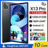 X13 Pro 12gbram + 512gbrom 111 Polegadas Android Os 12.0 12000ma