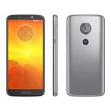 Smartphone Motorola, Moto E5, Tela 5.7&quot;, Quad Core, 16gb, Cinza Flash