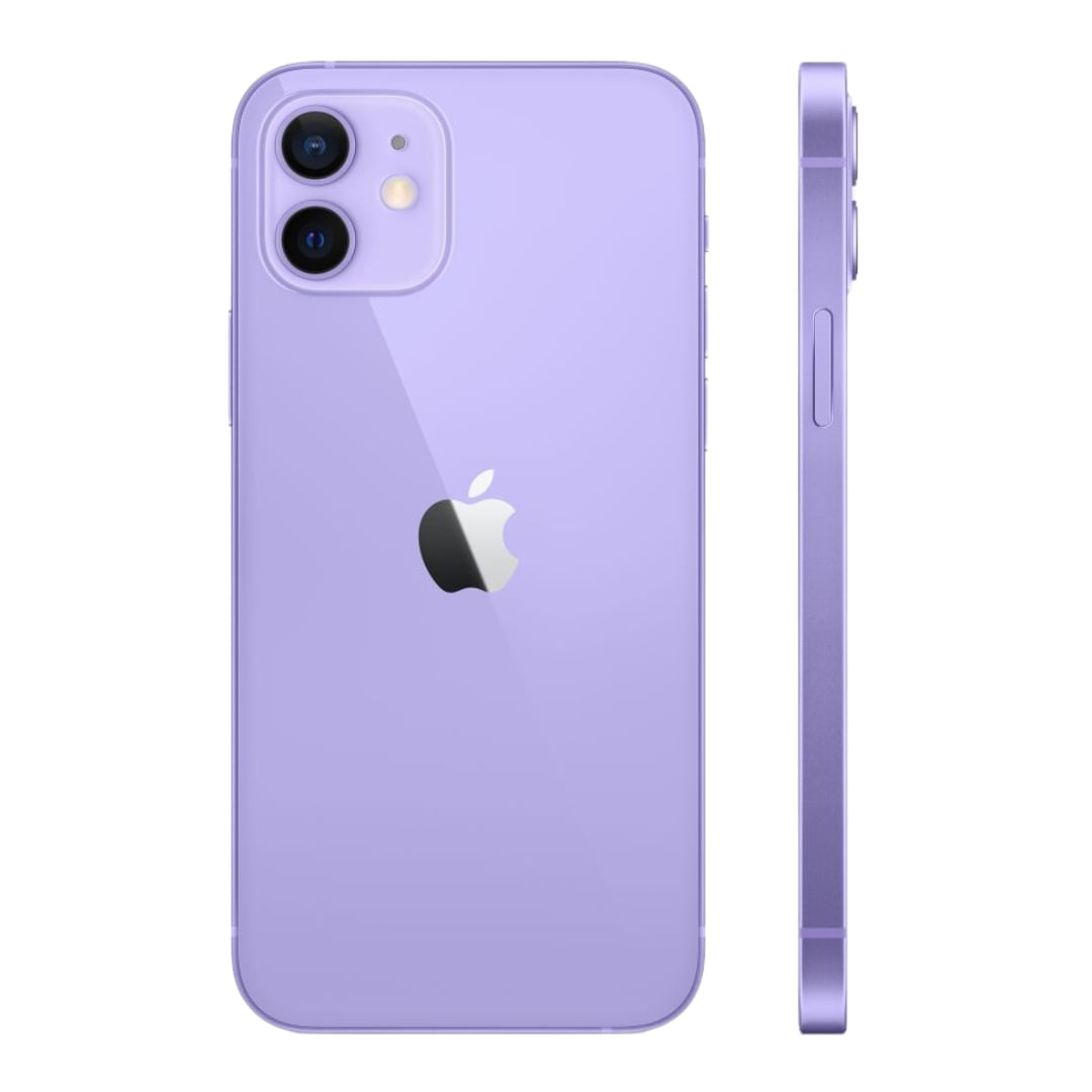 Vitrine Apple Iphone 12 Lilas  5g 128gb Camera 12 Mpx  Chip A14 Bionic