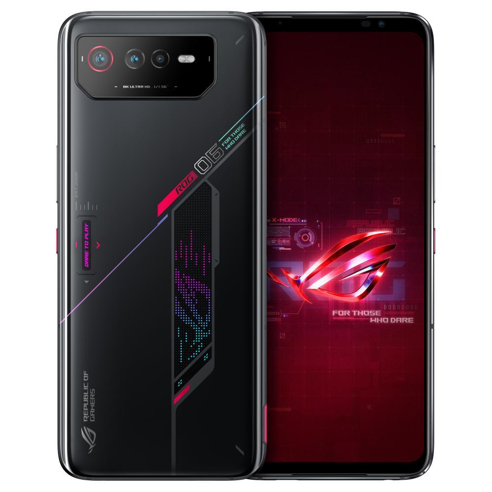 Smartphone Asus ROG Phone 6 256GB 5G Octa Core Snapdragon 8+Gen1 12GB 6,78" CâmTripla+Self 12MP BK