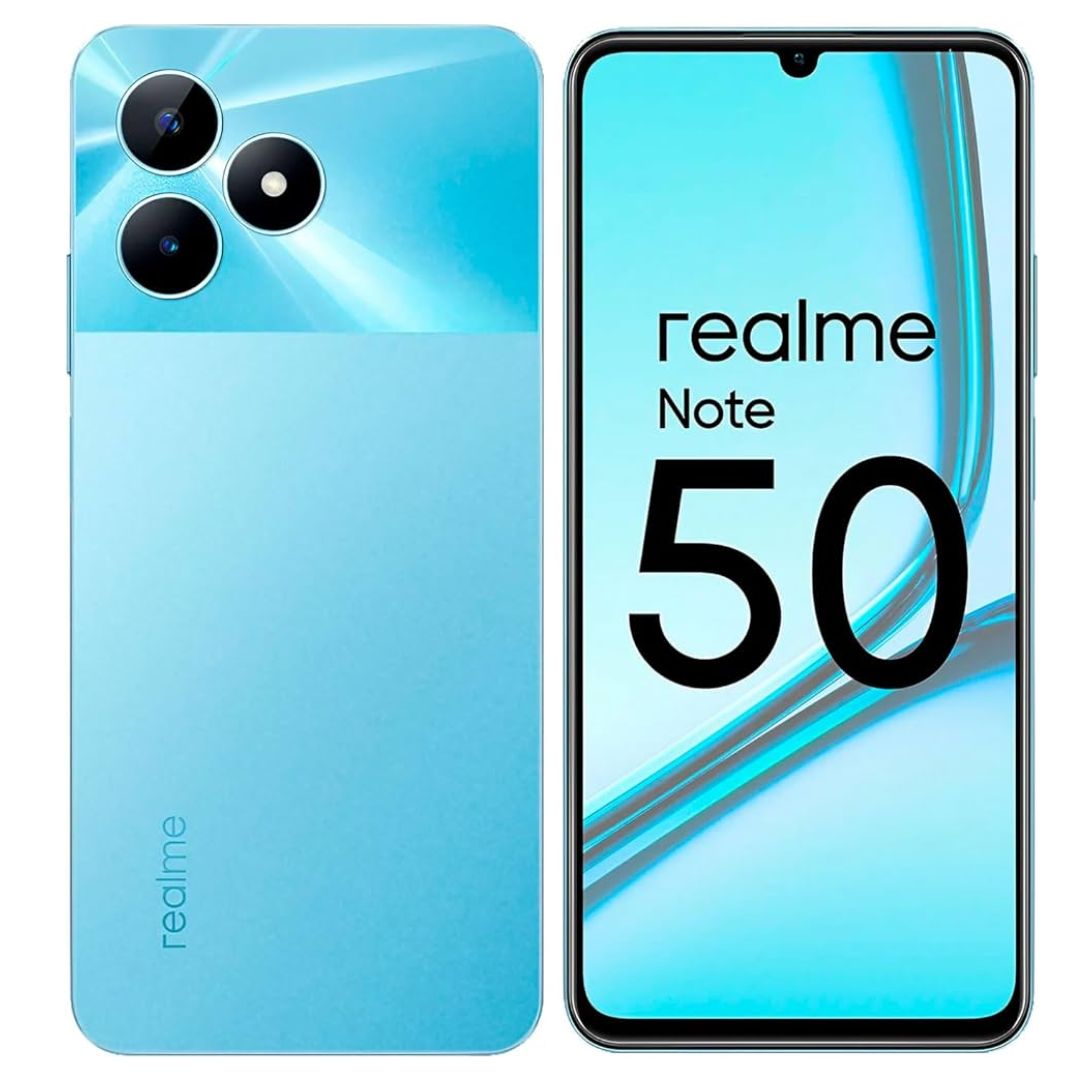 Smartphone Realme Note 50 Azul 4g 128gb/4gb Ram  Tela 6.74 Lcd Ips