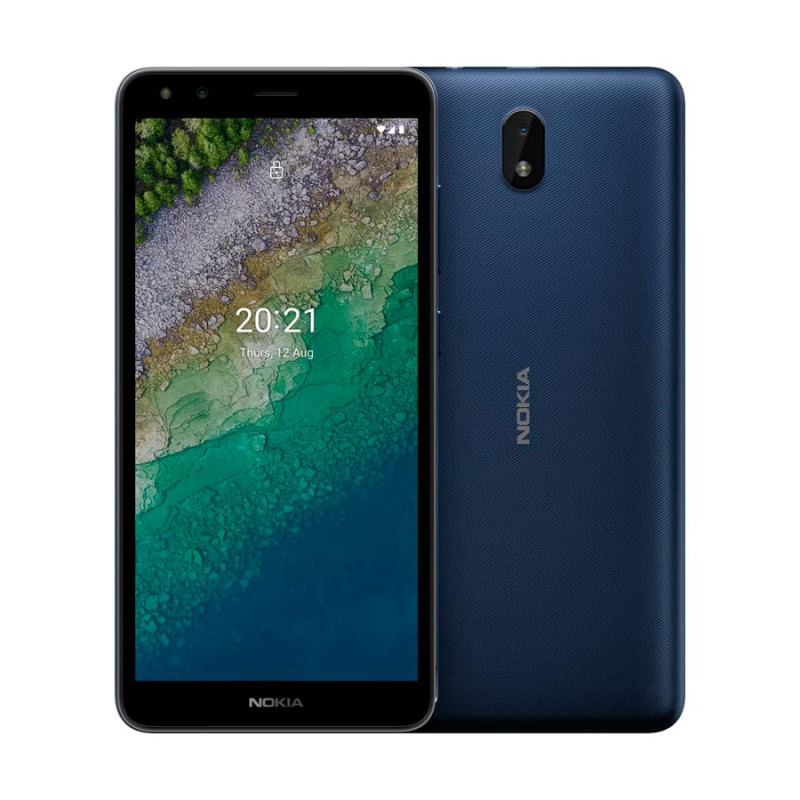 Smartphone Nokia C01 Plus 32gb 4g Octa Core 1gb Ram 5.45 Nk040 Azul