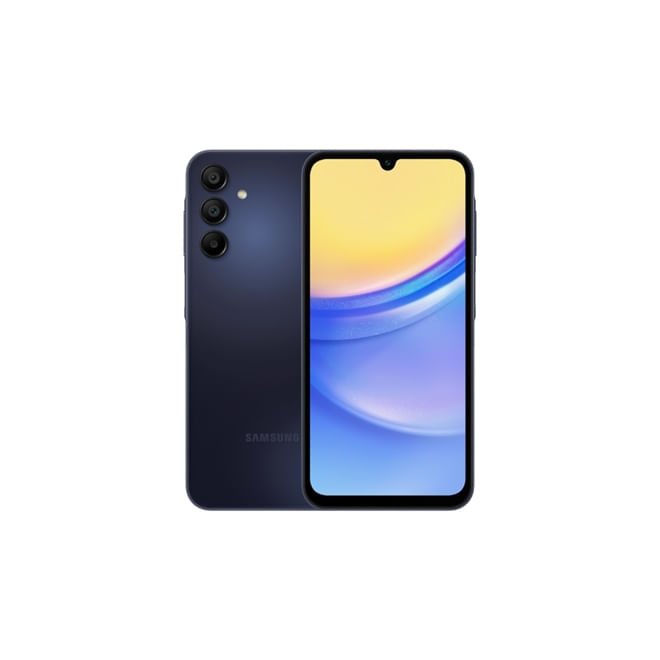 Smartphone Samsung Galaxy A15 5g 128gb 4gb Ram Tela Infinita Super Amoled De 6,5&quot; Câmera Tripla E Selfie 13mp Azul Escuro