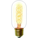 Lâmpada Filamento De Carbono T45 Taschibra 220V Luz Amarela 2200K 2200K