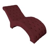 Recamier Divã Espreguiçadeira Para Sala E Cliníca Estética Bárbara Suede