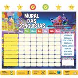 Quadro De Rotina Infantil Parede - Divertidamente Estrelas