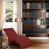 Recamier Divã Espreguiçadeira Para Sala E Cliníca Estética Talita Suede