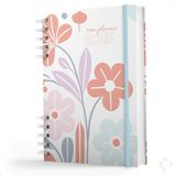 Planner Visão Semanal E Mensal Capa Dura Coleção Cute Bloom