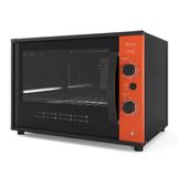 Forno Terim Elétrico Bancada Top 60 Collor 60 Litros Laranja 110v