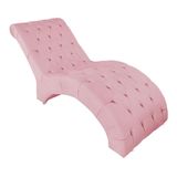 Recamier Divã Espreguiçadeira Para Sala E Cliníca Estética Aline Suede