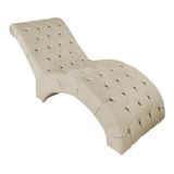 Recamier Divã Espreguiçadeira Para Sala E Cliníca Estética Aline Suede