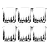 Jogo De Copos Vidro Kit 6 Peças Cozinha Água Suco Drinks