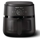 Fritadeira Airfryer Digital Philips Walita Na230 Série 2000 Xl 1700w 6,2l Preta 127v