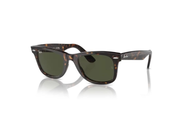 Óculos Ray - Ban Wayfarer Rb2140 Tartaruga G-15 54mm