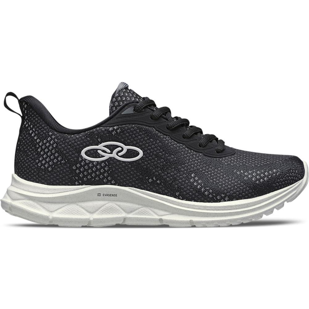 Tênis Feminino Running Esporte Citrus 2 258 Preto/cinza 38