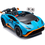 Carro Eletrico Lamborghini Huracan Zippy Toys 12v Controle Azul