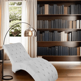 Recamier Divã Espreguiçadeira Sala Cliníca Vitória Suede