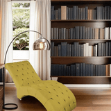 Recamier Divã Espreguiçadeira Sala Cliníca Vitória Suede